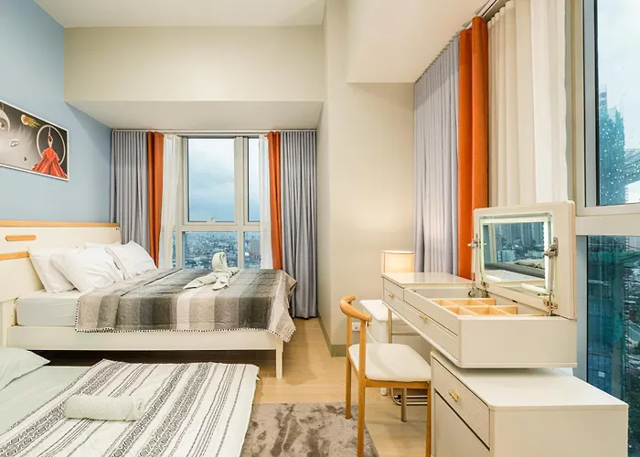 Apartment Bgc 2br Uptown Parksuites With Balcony And Bathtub Manila